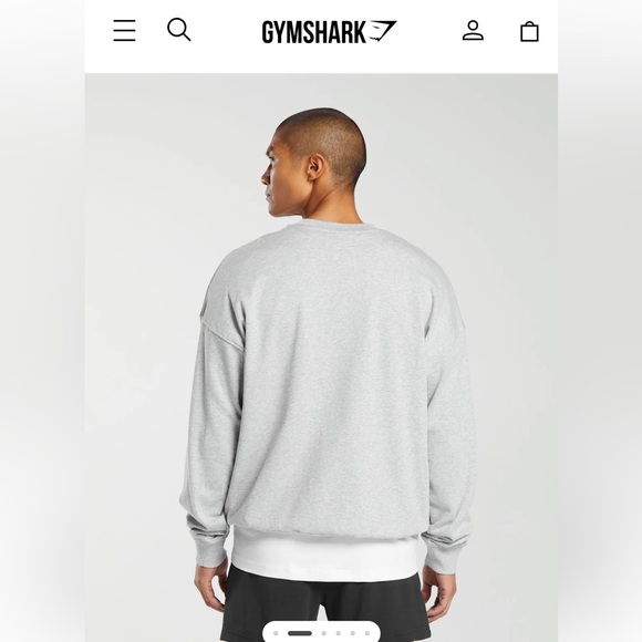 Men’s Rest Day Crewneck Sweatshirt Grey - Picture 2 of 6